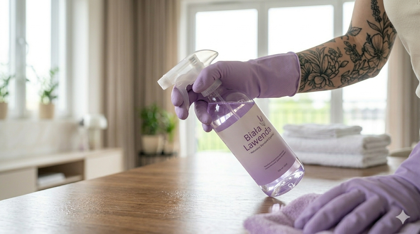 Produkty czyszczące Biała Lawenda